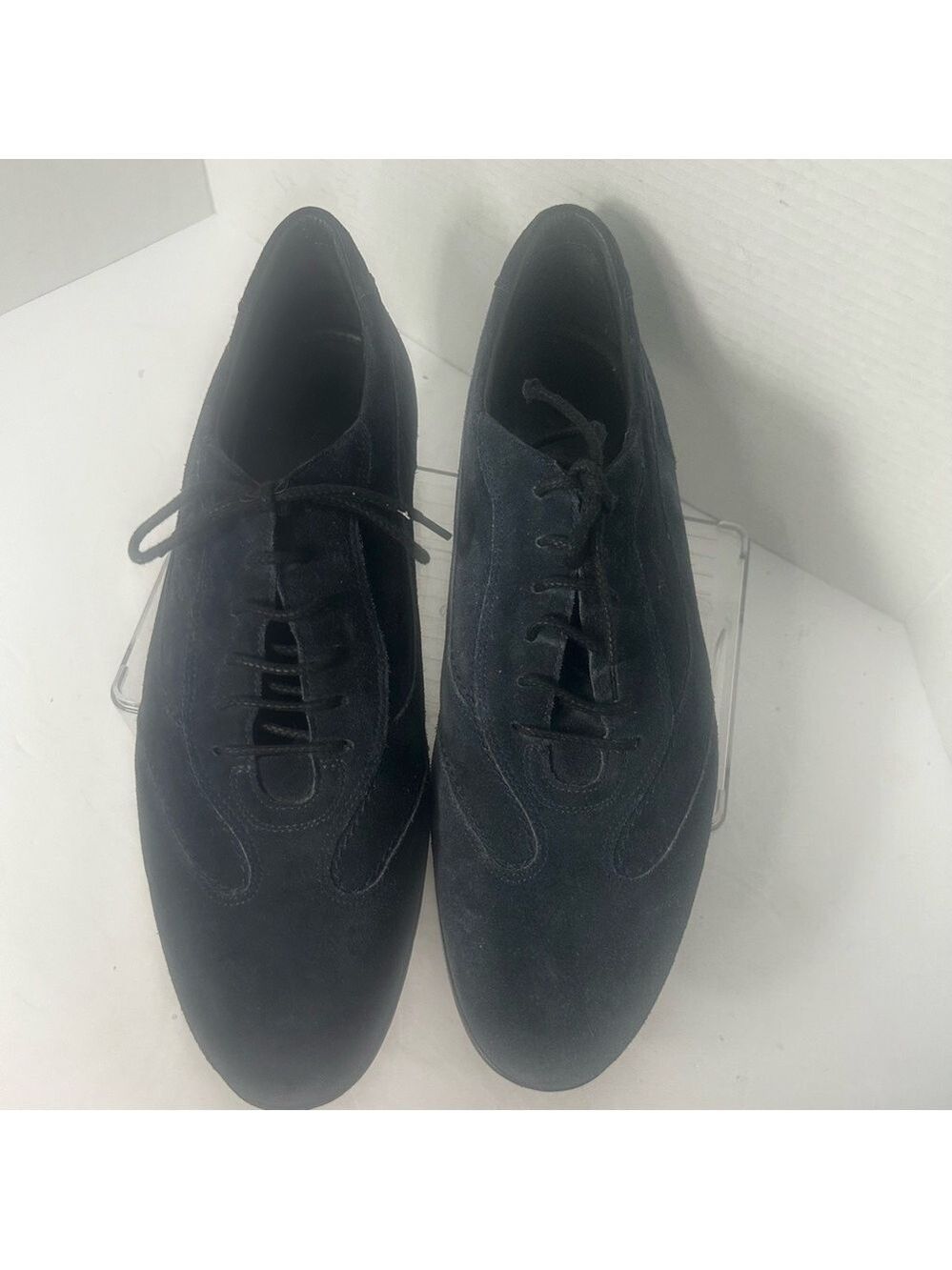 Bruno Magli Mens Suede Leather Lace Up Sneaker Shoes 11F Quiet Luxury